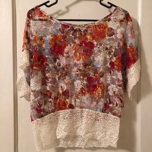 LAST CHANCE PERFECT SPRING/ SUMMER Lacey Crop Top